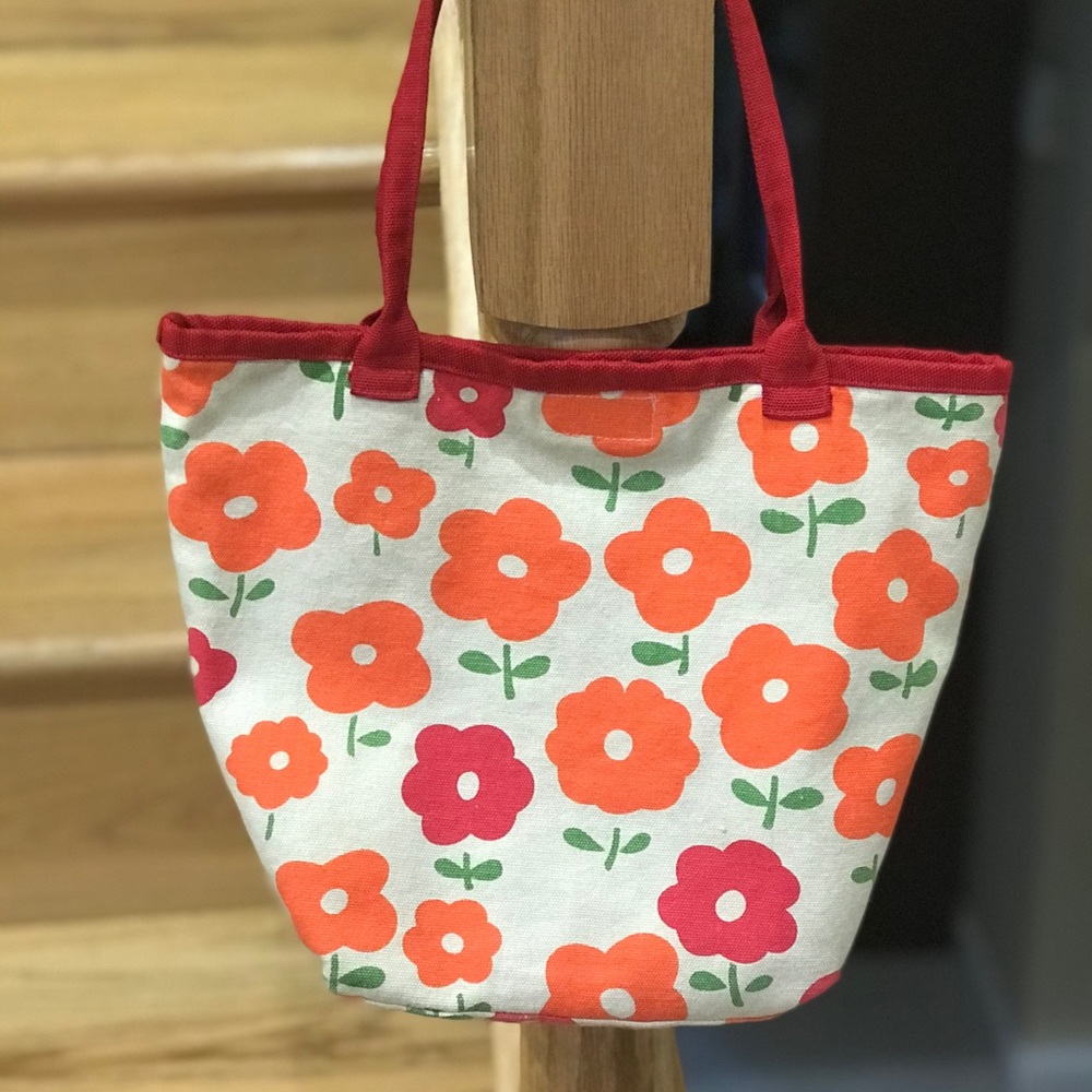 Adorable Floral tote bag for little girl